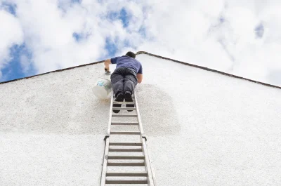 Peinture extérieure à Saint-Pierre-Bénouville — façades et ravalement
